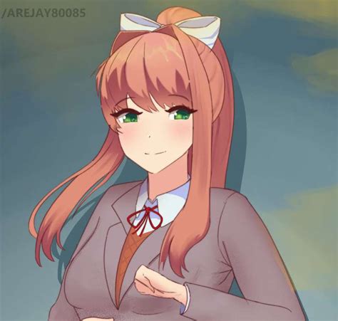 ddlc monika fart